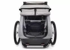 Croozer Kid Keeke 1 Kinderanhänger 2022 -E-Bikes Verkäufe 121001520 croozer kid keeke 1 kofferraum stone grey 2020 web 1000 x 1000 eae84