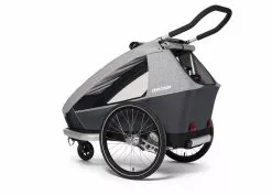 Croozer Kid Keeke 1 Kinderanhänger 2022 -E-Bikes Verkäufe 121001520 croozer kid keeke 1 seite 02 stone grey 2020 web 1000 x 1000 60a6d