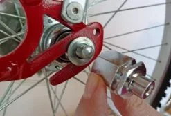 Adapter 3/8" Vollachse Für FollowMe Tandemkupplung -E-Bikes Verkäufe 829 m10 m12 vb