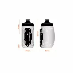 Fidlock TWIST Bottle 450 Kids + Bike Base -E-Bikes Verkäufe bottledimensions7
