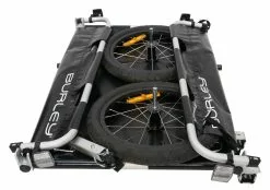 Burley Flatbed Transportanhänger -E-Bikes Verkäufe burley flatbed transportanhaenger gefaltet