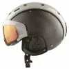 Casco SP-6 Visier Skihelm -E-Bikes Verkäufe casco sp 6 visor sand shiny cascoskin black side cmyk 300dpi 07 2551