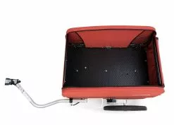 CROOZER Cargo Tuure Transportanhänger -E-Bikes Verkäufe croozer cargo tuure lava red innenansicht ladefl che