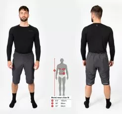 Endura Ltd Endura GV500 Waterproof Short -E-Bikes Verkäufe e8120 detail sizing e8120 gv500 wproof shorts m