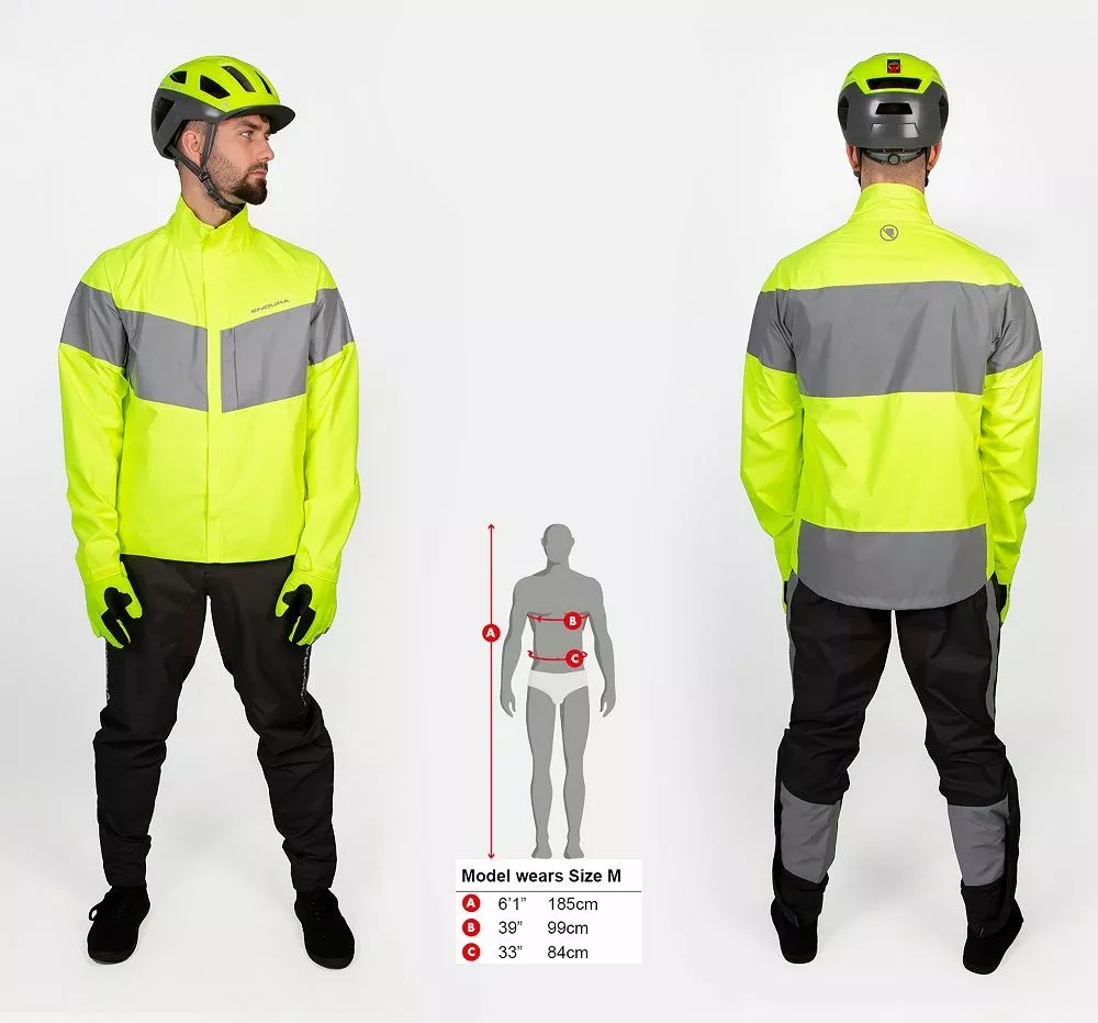 Endura Ltd Endura, Urban Luminite EN1150 Wasserdichte Jacke 11 Endura Ltd Endura, Urban Luminite EN1150 Wasserdichte Jacke – Bild 9