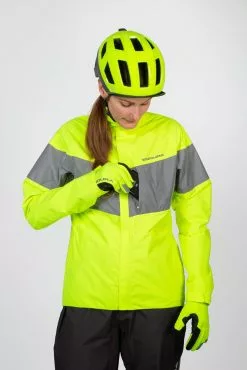 Endura Ltd Endura Damen Urban Luminite EN1150 Wasserdichte Jacke -E-Bikes Verkäufe e9182 detail bp06