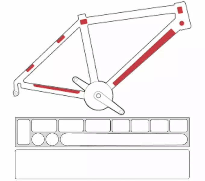ZEFAL Zéfal Rahmenschutzfolie Skin Armor Set M 3 ZEFAL Zéfal Rahmenschutzfolie Skin Armor Set M