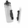 Fidlock TWIST Bottle 600 + Bike Base -E-Bikes Verkäufe fidlock twist bottle600 white overmolding gravitykitbikebase rohr transparen