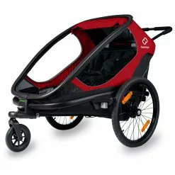 Hamax Outback Kinderanhänger 2022 -E-Bikes Verkäufe ham400064 red black stroller