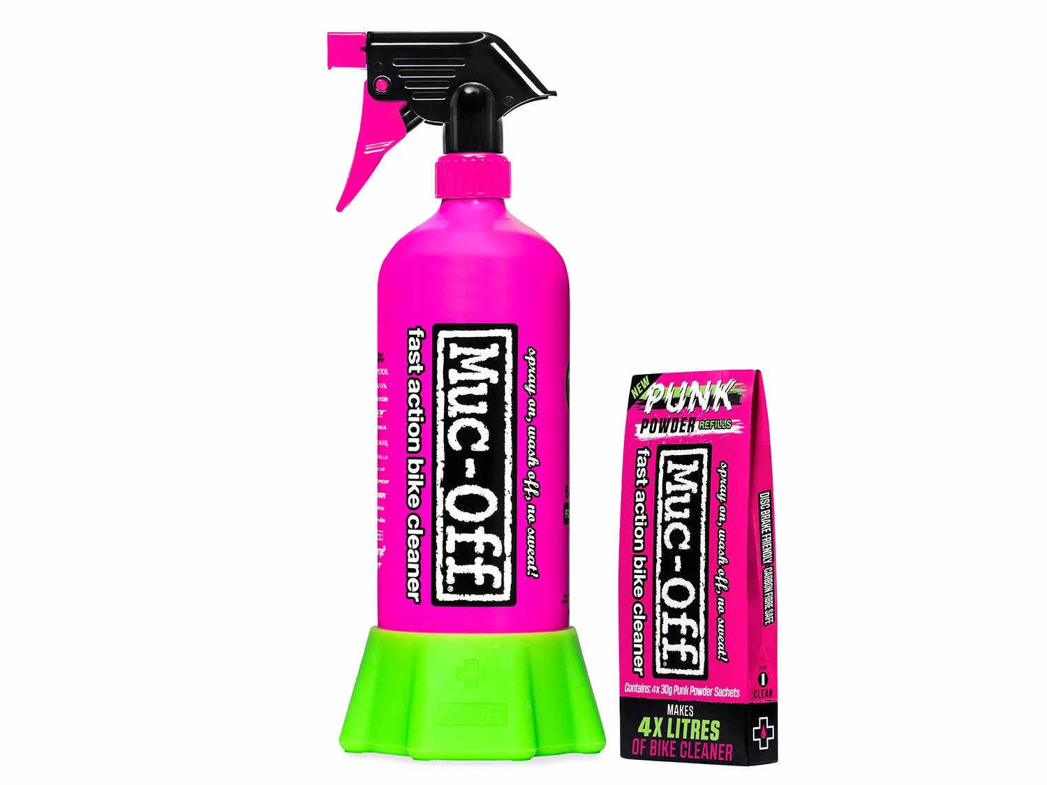Muc-Off Muc Off Bottle For Life Bundle (incl. 4x Punk Powder) 3 Muc-Off Muc Off Bottle For Life Bundle (incl. 4x Punk Powder)
