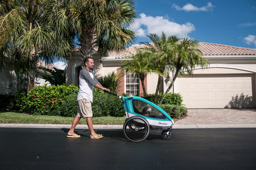 Qeridoo Sportrex1 Kinderanhänger 11 Qeridoo Sportrex1 Kinderanhänger – Bild 9