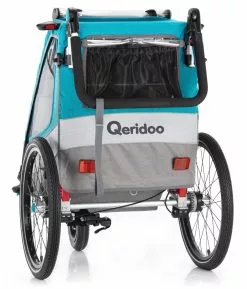 Qeridoo Sportrex1 Kinderanhänger 17 Qeridoo Sportrex1 Kinderanhänger -E-Bikes Verkäufe qeridooo sportrex1 2020 hinten