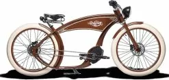 Ruff-cycles Ruff Cycles The Ruffian 26" Pedelec Ausstellung -E-Bikes Verkäufe ruff cycles ebike ruffian brown side right