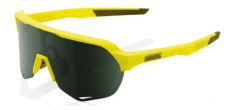 100% S2 Smoke Lens Sonnenbrille, Soft Tact Banana