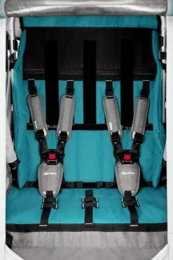 Qeridoo Speedkid2 Kinderanhänger -E-Bikes Verkäufe speedkid2 2020 petrol front8917d