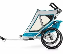 Qeridoo Speedkid2 Kinderanhänger -E-Bikes Verkäufe speedkid2 2020 petrol trail349d6