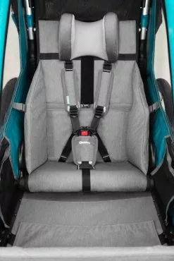 Qeridoo Sportrex1 Kinderanhänger 19 Qeridoo Sportrex1 Kinderanhänger -E-Bikes Verkäufe sportrex1 2020 frontcloseup