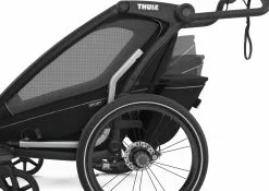 Thule Chariot Sport 1 Kinderanhänger 2023 -E-Bikes Verkäufe thule chariot sport1 midnight black on black 1