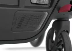 Thule Chariot Sport 1 Kinderanhänger 2023 -E-Bikes Verkäufe thule chariot sport1 midnight black on black 9