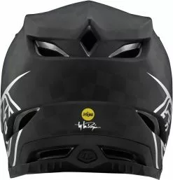 Troy Lee Designs D4 Carbon MIPS Helm -E-Bikes Verkäufe tld b20s d4cf stealth blksil 04