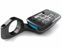 Wahoo ELEMNT Bolt Fahrradcomputer Stealth -E-Bikes Verkäufe wahoo bolt with holder side178a4